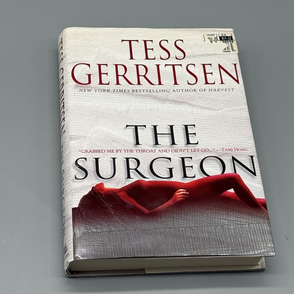 The Surgeon Tess Gerritsen 2001 First Edition 1st Printing Hardcover Dust Jacket